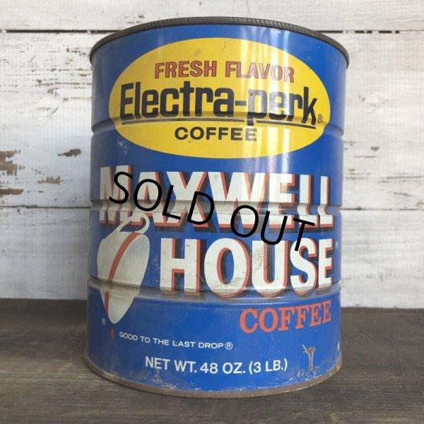 画像3: Vintage Max Well House Coffee Can 48oz (S566) 　 (3)
