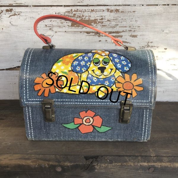 画像1: Vintage Lunch Box Denim (S574) 　 (1)