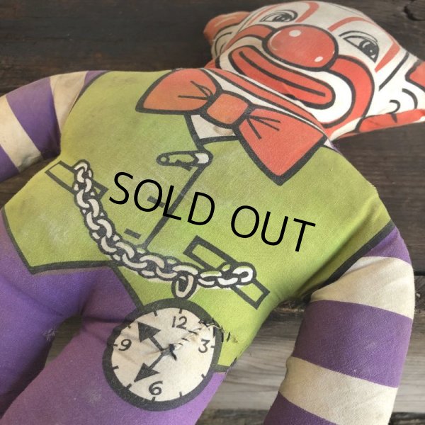 画像7: Vintage Clown Pillow Doll (S571) 　 (7)