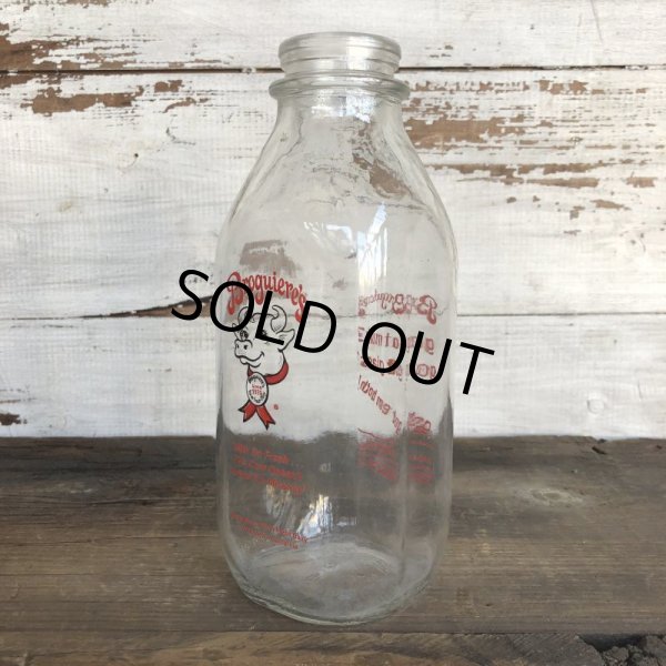 画像2: Vintage Broguere's Milk Bottle (S569) 　 (2)