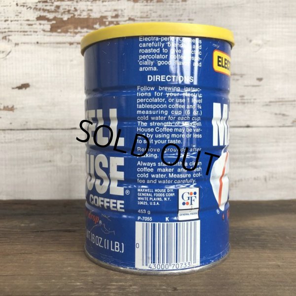 画像2: Vintage Max Well House Coffee Can 16oz (S577) 　 (2)