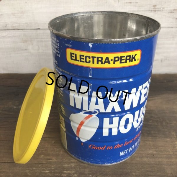 画像6: Vintage Max Well House Coffee Can 16oz (S577) 　 (6)