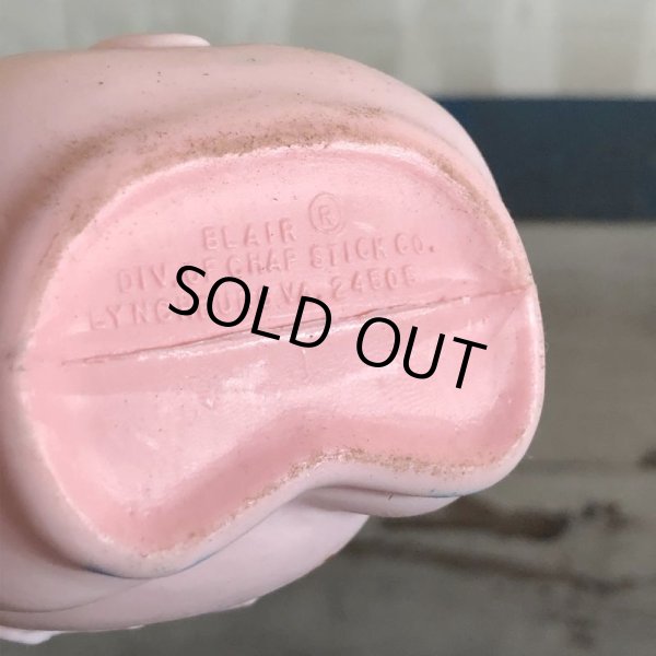 画像5: Vintage Soaky Bobble Bath bottle Little Pig Red (S587) (5)