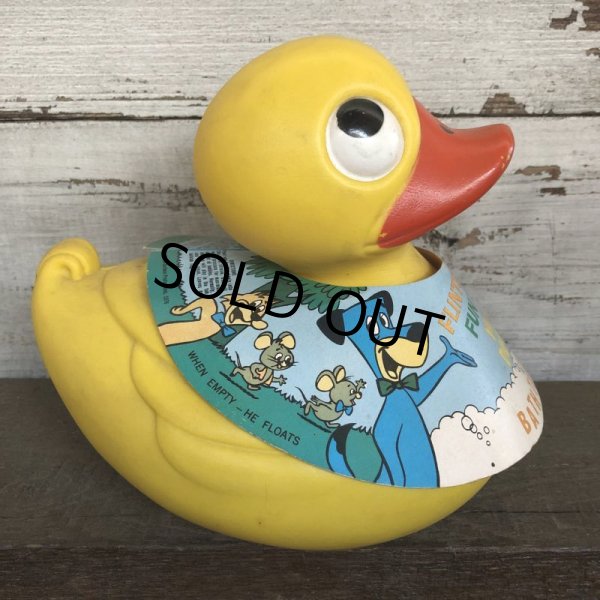 画像5: 70's Vintage Soaky Bobble Bath bottle Yakky Doodle (S583) (5)