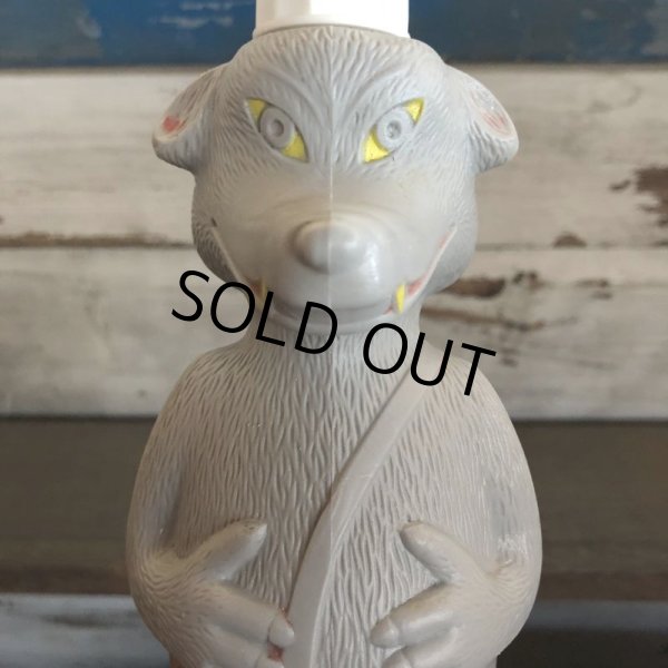 画像7: Vintage Soaky Bobble Bath bottle Big Bad Wolf (S586) (7)
