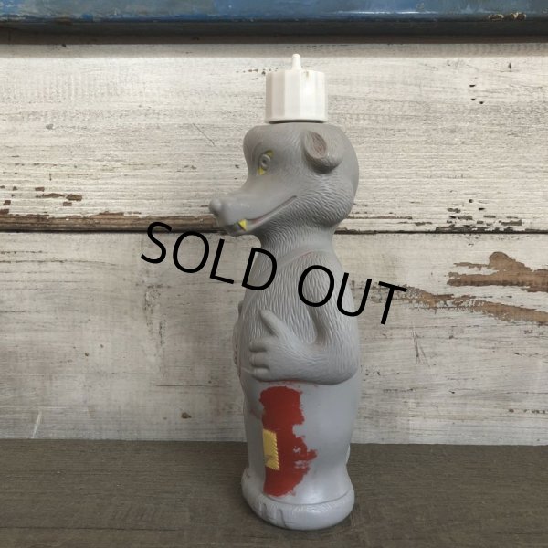 画像2: Vintage Soaky Bobble Bath bottle Big Bad Wolf (S586) (2)