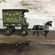 画像3: Vintage U.S. MAIL WAGON Cast Iron (S591) (3)