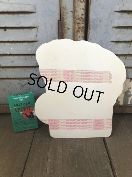 画像2: Vintage Pabst Card Sign COLD TO GO (S595) (2)