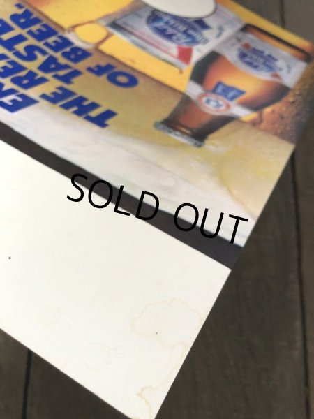 画像3: Vintage Pabst Card Sign ENJOY THE REAL TAST OF BEER (S601) (3)