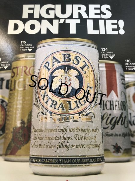 画像5: Vintage Pabst Cardboard Sign FIGURES DON'T LIE! (S601) (5)