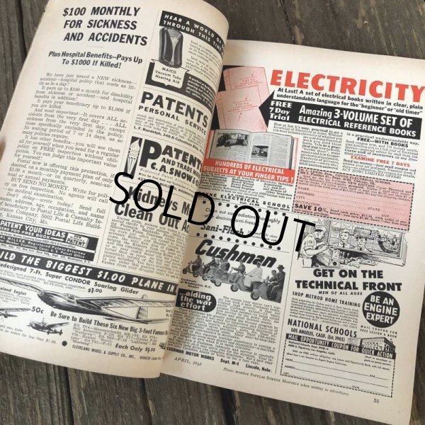 画像4: 1940s Vintage Popular Science Magazine (PS352)  (4)