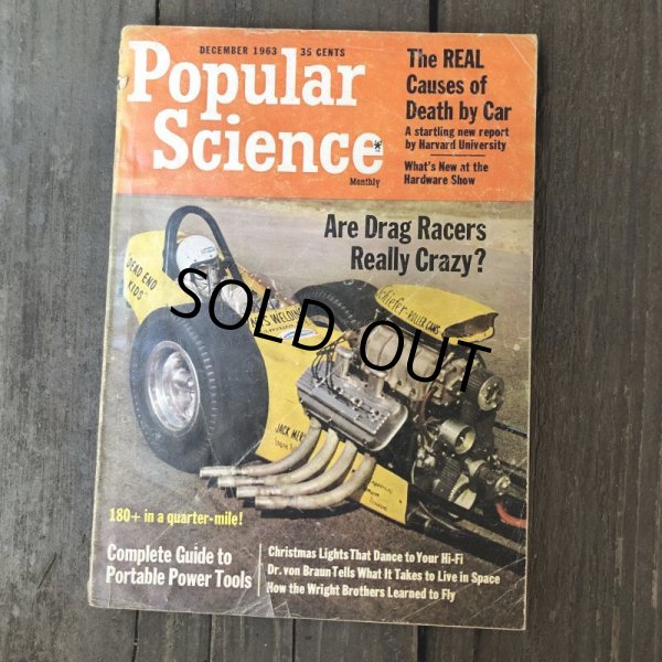 画像1: 1960s Vintage Popular Science Magazine (PS366)  (1)