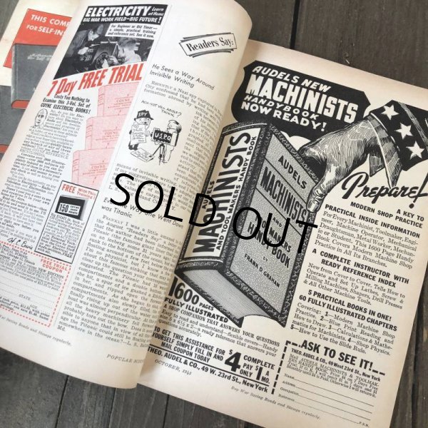 画像9: 1940s Vintage Popular Science Magazine (PS351)  (9)