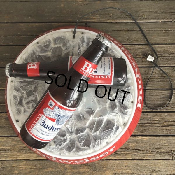 画像4: Vintage Budweiser Pool Bar Ceiling Hanging Lamp Sign (S604) (4)