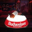 画像1: Vintage Budweiser Pool Bar Ceiling Hanging Lamp Sign (S604) (1)