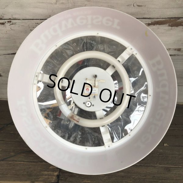 画像9: Vintage Budweiser Pool Bar Ceiling Hanging Lamp Sign (S604) (9)