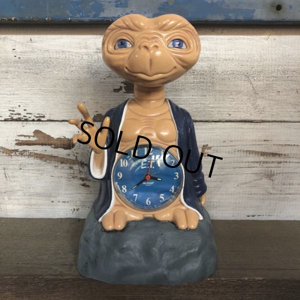 画像1: 【SALE】 80s Vintage E.T. Extra Terrestrial Alarm Clock (S605) (1)