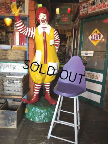 画像12: Vintage Mcdonald's Grimace Statue Playland Childs Chair (S606） (12)