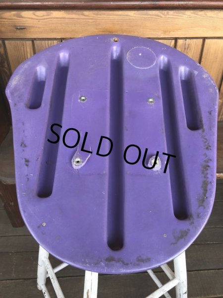 画像10: Vintage Mcdonald's Grimace Statue Playland Childs Chair (S606） (10)