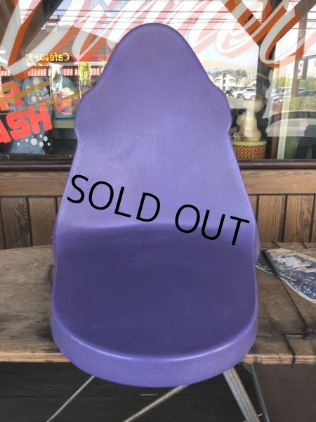 画像3: Vintage Mcdonald's Grimace Statue Playland Childs Chair (S606） (3)