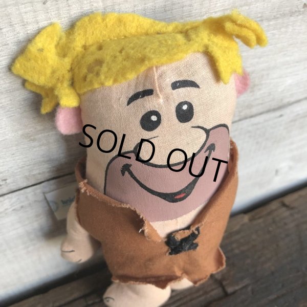 画像2: 70s Vintage Knicker Bocker Barney Mini Rug Doll (S623) (2)