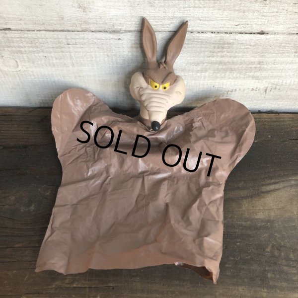画像5: 70s Vintage Wile E. Coyote Hand Puppet Doll (S625) (5)