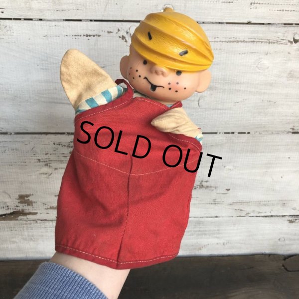 画像7: Vintage Dennis the Menace Hand Puppet Doll (S627) (7)