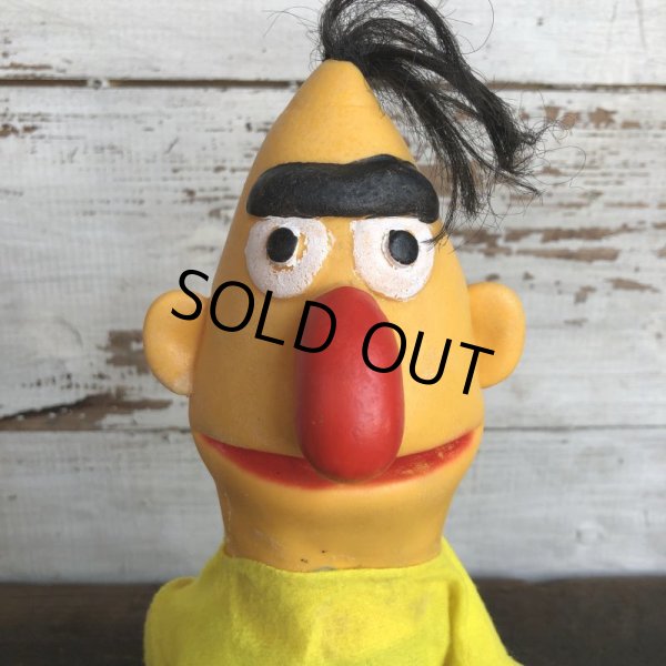 画像6: Vintage Sesame Street Bert Hand Puppet Doll (S630) (6)