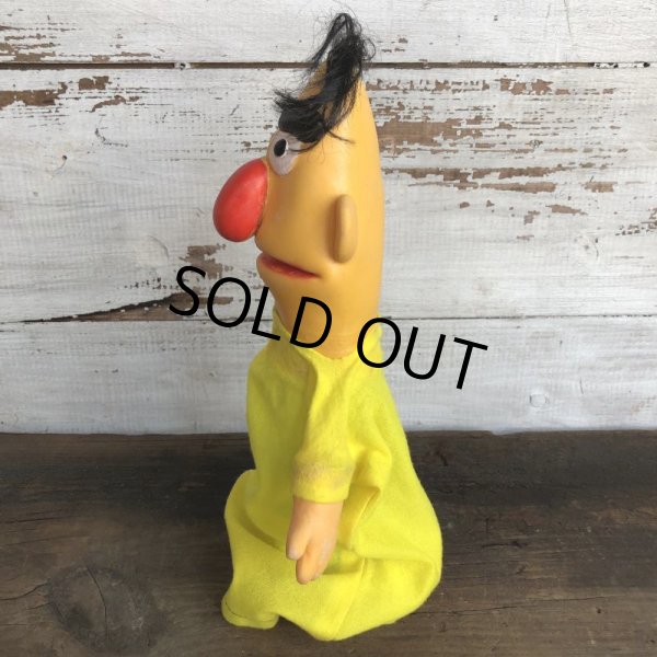 画像5: Vintage Sesame Street Bert Hand Puppet Doll (S630) (5)