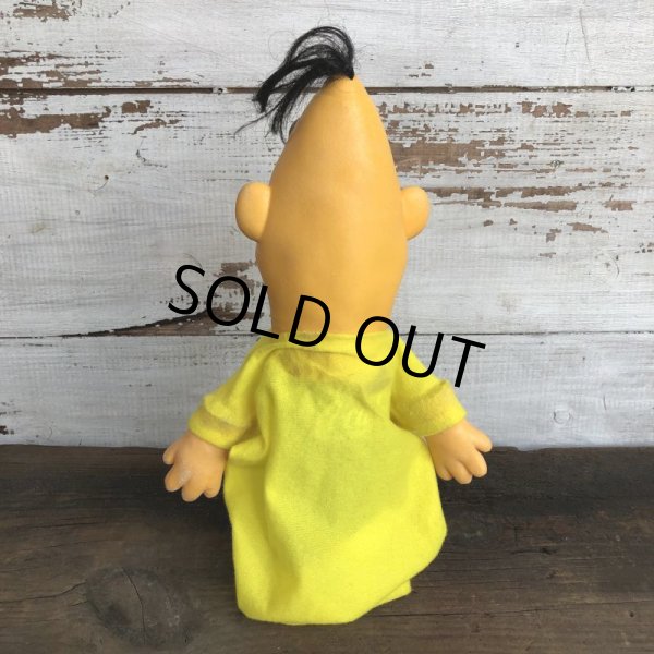 画像4: Vintage Sesame Street Bert Hand Puppet Doll (S630) (4)