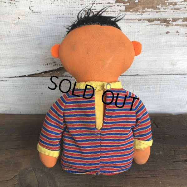 画像3: Vintage Knickerbocker Sesame Street Ernie Plush Doll (S628) (3)