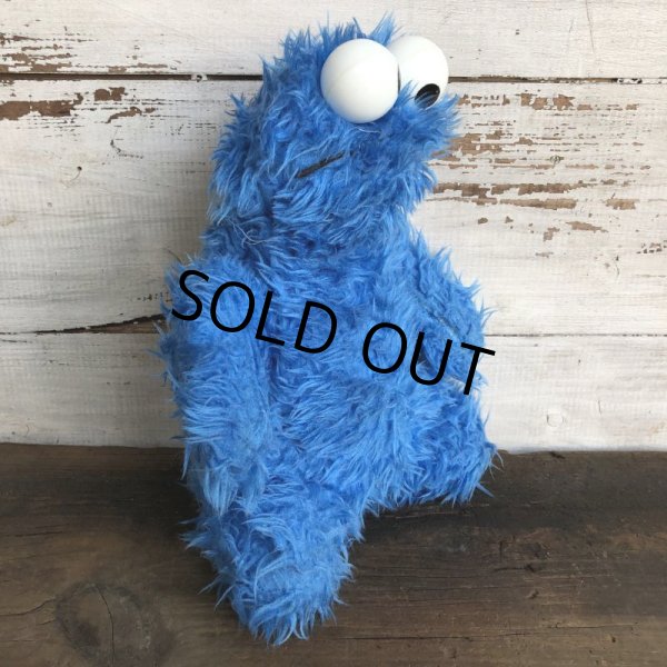 画像4: Vintage Knickerbocker Sesame Street Cookie Monster Plush Doll (S633) (4)
