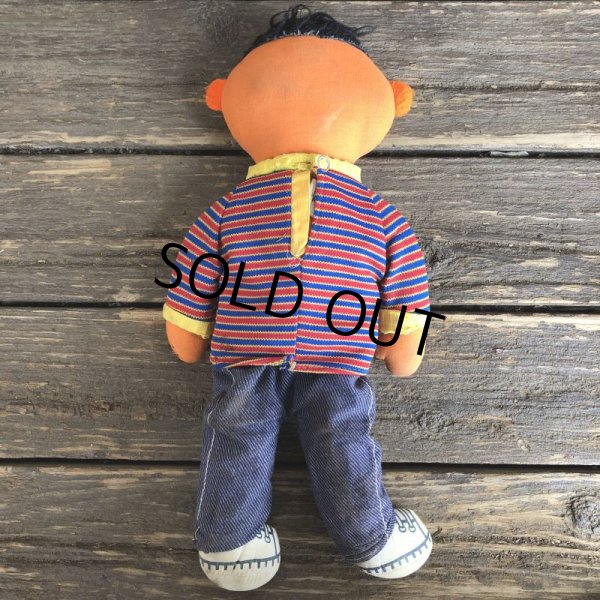 画像8: Vintage Knickerbocker Sesame Street Ernie Plush Doll (S628) (8)
