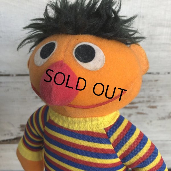 画像5: Vintage Hasbro Sesame Street Ernie Plush Doll (S629) (5)