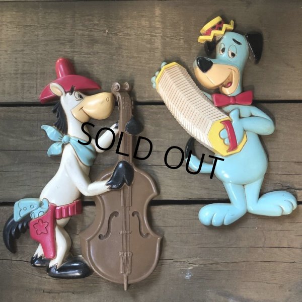 画像8: Vintage Quick Draw McGraw & Huckleberry Hound Wall Decor Set (S645） (8)
