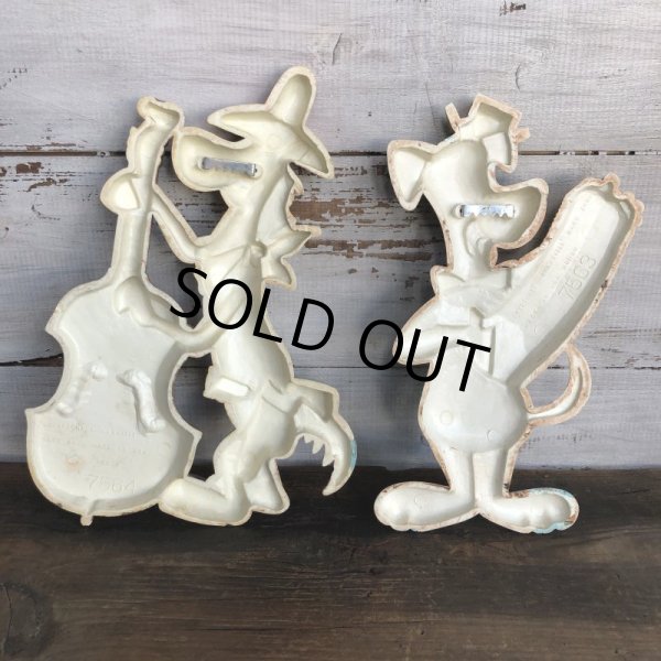 画像2: Vintage Quick Draw McGraw & Huckleberry Hound Wall Decor Set (S645） (2)