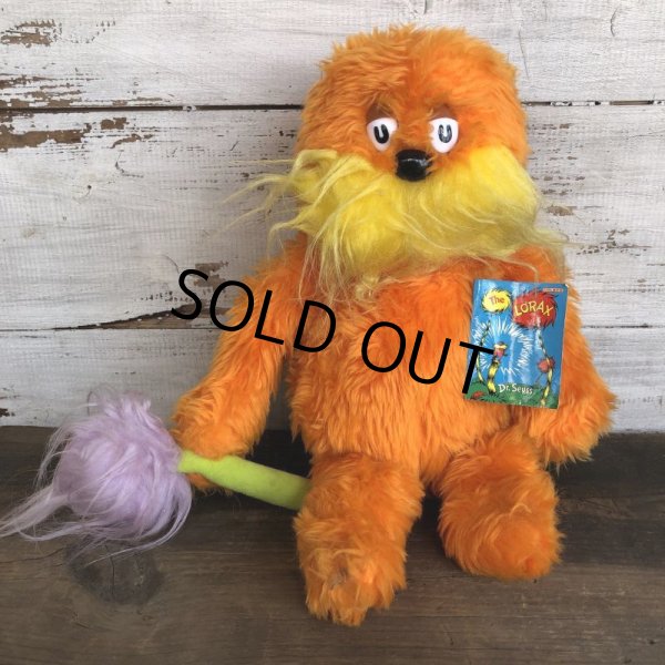 画像1: 80s Vintage Dr. Seuss The Lorax Plush Doll (S641) (1)