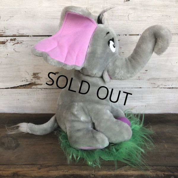 画像2: 80s Vintage Dr. Seuss Horton Plush Doll (S638) (2)