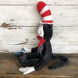 画像3: 80s Vintage Dr. Suess Cat in the Hat Plush Doll (S640) (3)