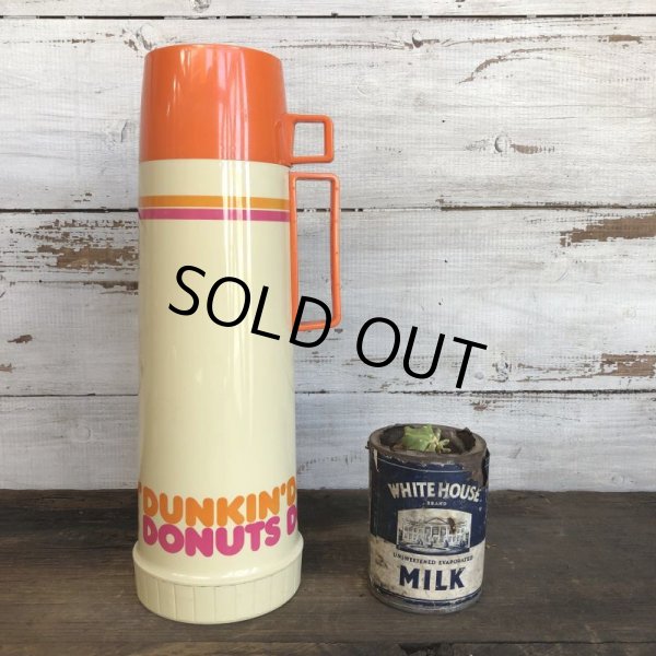 画像1: Vintage DUNKIN DONUTS Thermos Bottle (AL7711） (1)