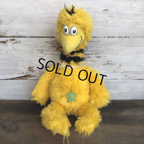 画像1: 80s Vintage Dr. Seuss The Sneetch Plush Doll (S642) (1)