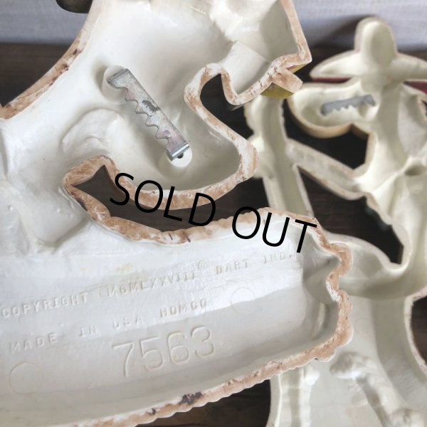 画像3: Vintage Quick Draw McGraw & Huckleberry Hound Wall Decor Set (S645） (3)