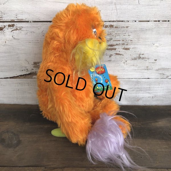 画像2: 80s Vintage Dr. Seuss The Lorax Plush Doll (S641) (2)