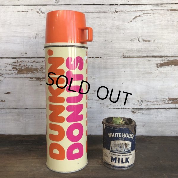 画像1: Vintage DUNKIN DONUTS Thermos Bottle (AL7712） (1)