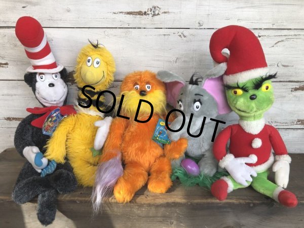 画像8: 80s Vintage Dr. Suess The Grinch Plush Doll (S639) (8)