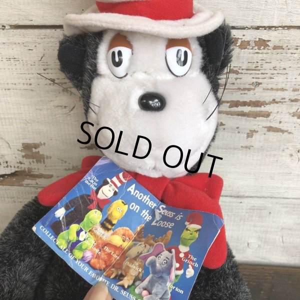 画像6: 80s Vintage Dr. Suess Cat in the Hat Plush Doll (S640) (6)