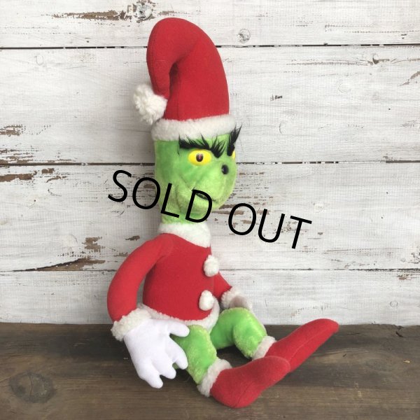 画像2: 80s Vintage Dr. Suess The Grinch Plush Doll (S639) (2)