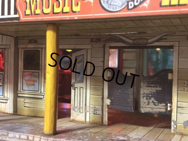 画像6: 1950's Marx Dodge City Western Town Play House (S646) (6)