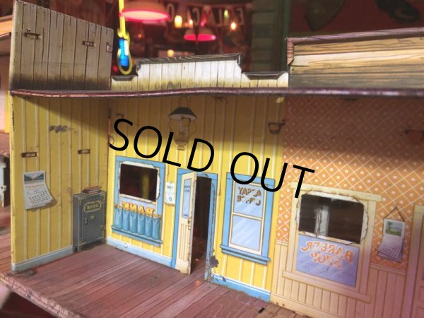 画像13: 1950's Marx Dodge City Western Town Play House (S646) (13)