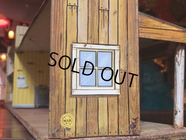 画像9: 1950's Marx Dodge City Western Town Play House (S646) (9)